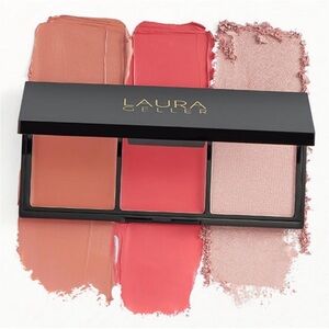 NWT Laura Geller Made to Multitask Eye, Lip, Cheek Palette Think Pink